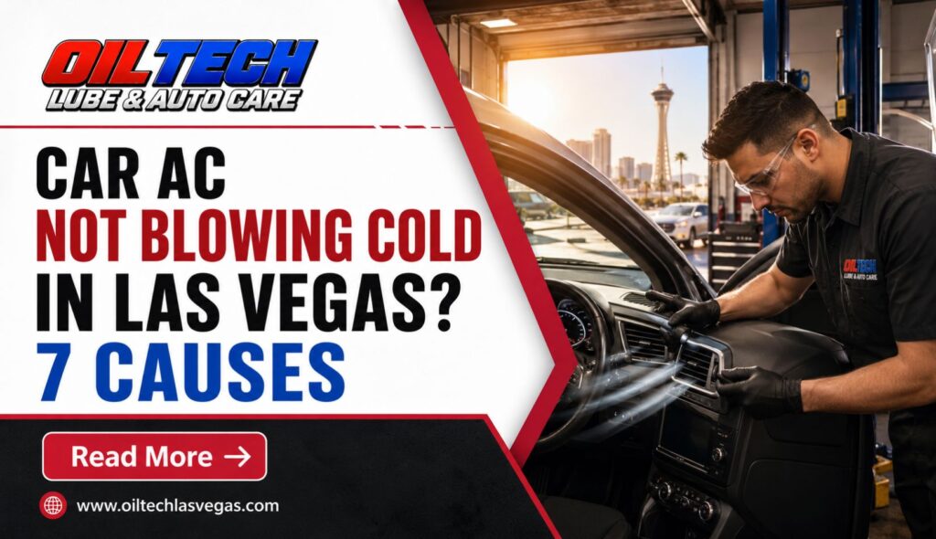 Car AC Not Blowing Cold Air in Las Vegas Heat?